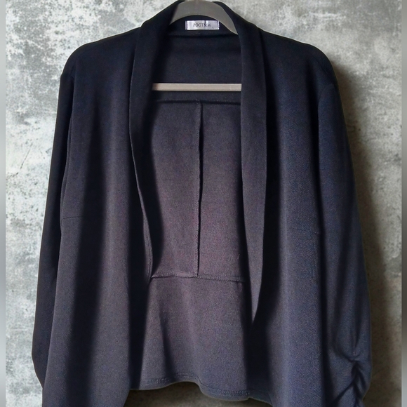 POGTMM Women's Black Blazer Jacket Size Large - Picture 1 of 7